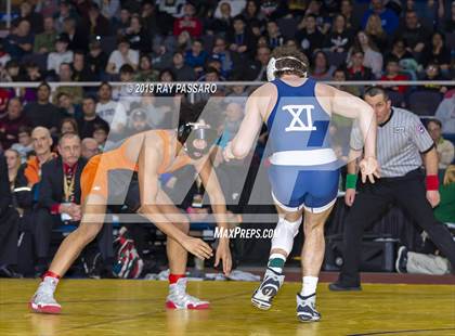 Thumbnail 2 in NYSPHSAA D1 Wrestling Championships (Finals 132 - 160 lbs) photogallery.