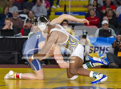 Thumbnail 3 in NYSPHSAA D1 Wrestling Championships (Finals 132 - 160 lbs) photogallery.
