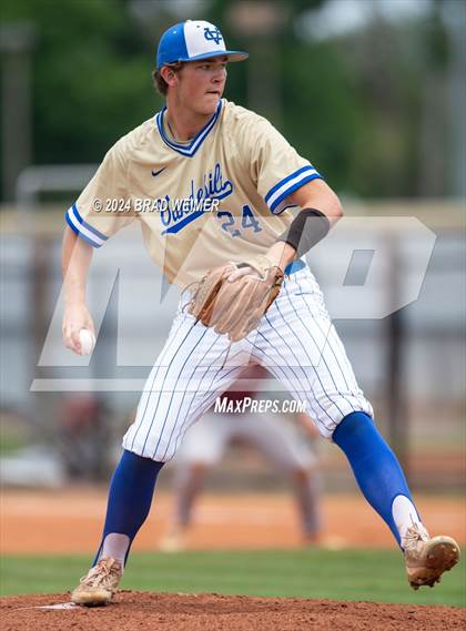 Thumbnail 3 in E.D. White @ Vandebilt Catholic (Division 2 Select game 3) photogallery.