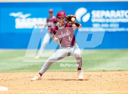 Thumbnail 3 in E.D. White @ Vandebilt Catholic (Division 2 Select game 3) photogallery.