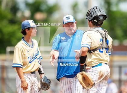 Thumbnail 3 in E.D. White @ Vandebilt Catholic (Division 2 Select game 3) photogallery.