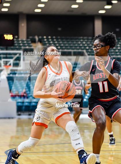 Thumbnail 3 in Seven Lakes vs Fort Bend Austin (UIL-Regional Quarterfinal Playoff) photogallery.