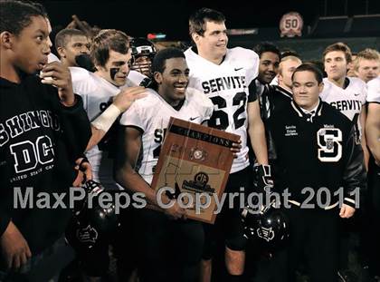 Thumbnail 1 in Mission Viejo vs. Servite (CIF SS PAC 5 Division Final) photogallery.