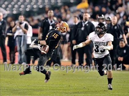 Thumbnail 1 in Mission Viejo vs. Servite (CIF SS PAC 5 Division Final) photogallery.