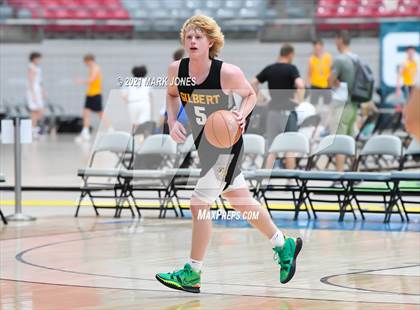 Thumbnail 1 in Pinnacle vs. Gilbert - Section 7 Basketball Tournament photogallery.