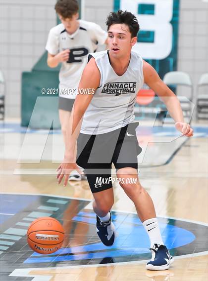 Thumbnail 1 in Pinnacle vs. Gilbert - Section 7 Basketball Tournament photogallery.