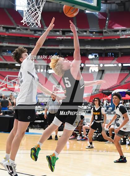 Thumbnail 2 in Pinnacle vs. Gilbert - Section 7 Basketball Tournament photogallery.