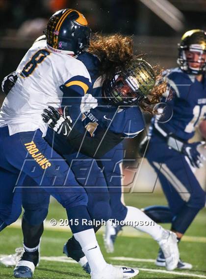 Thumbnail 2 in Oak Ridge @ Elk Grove (CIF SJS D-1 Semifinal) photogallery.