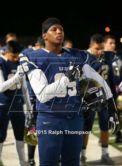 Thumbnail 3 in Oak Ridge @ Elk Grove (CIF SJS D-1 Semifinal) photogallery.