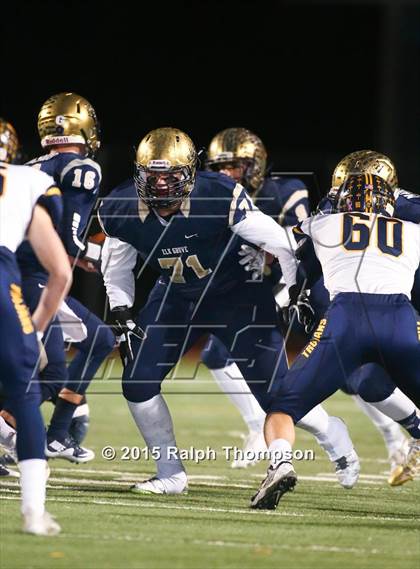 Thumbnail 2 in Oak Ridge @ Elk Grove (CIF SJS D-1 Semifinal) photogallery.