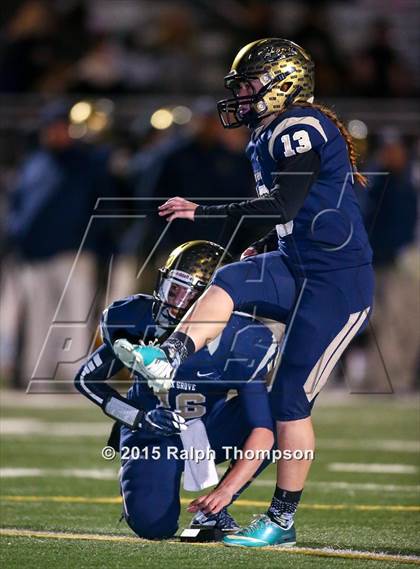 Thumbnail 3 in Oak Ridge @ Elk Grove (CIF SJS D-1 Semifinal) photogallery.