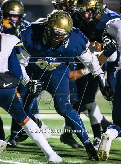 Thumbnail 3 in Oak Ridge @ Elk Grove (CIF SJS D-1 Semifinal) photogallery.