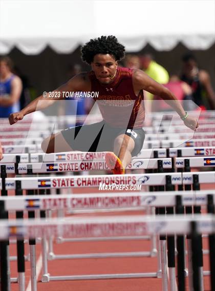 Thumbnail 2 in CHSAA Finals (110 Meter Hurdles) photogallery.