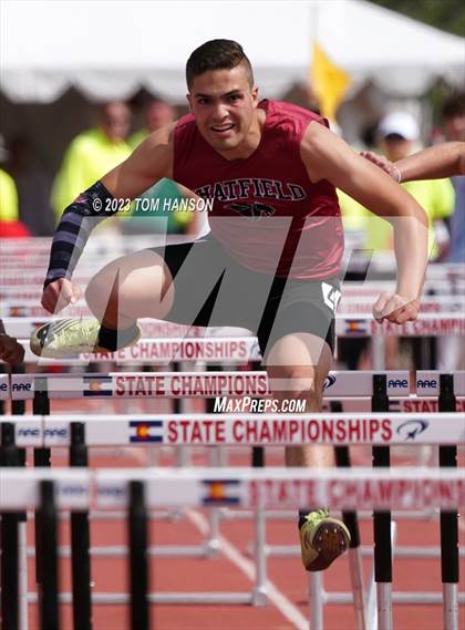 Thumbnail 2 in CHSAA Finals (110 Meter Hurdles) photogallery.