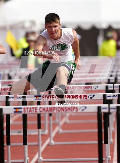 Thumbnail 3 in CHSAA Finals (110 Meter Hurdles) photogallery.