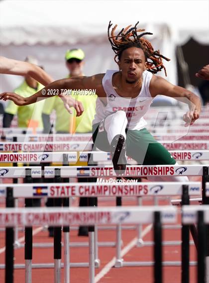 Thumbnail 1 in CHSAA Finals (110 Meter Hurdles) photogallery.
