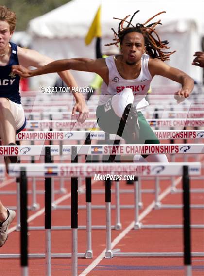 Thumbnail 2 in CHSAA Finals (110 Meter Hurdles) photogallery.