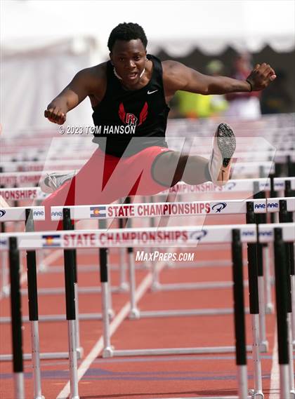 Thumbnail 1 in CHSAA Finals (110 Meter Hurdles) photogallery.