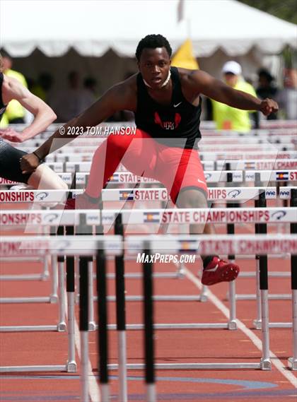 Thumbnail 1 in CHSAA Finals (110 Meter Hurdles) photogallery.