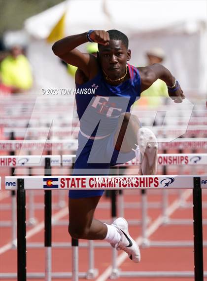 Thumbnail 2 in CHSAA Finals (110 Meter Hurdles) photogallery.