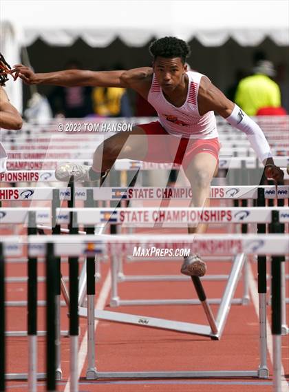 Thumbnail 3 in CHSAA Finals (110 Meter Hurdles) photogallery.