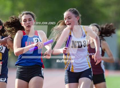 Thumbnail 3 in 2018 Loucks Games (Womens Frosh/Soph DMR) photogallery.