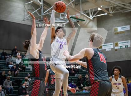 Thumbnail 1 in Garfield vs King's (Hardwood Invite 1st Round) photogallery.