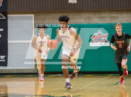 Thumbnail 3 in Garfield vs King's (Hardwood Invite 1st Round) photogallery.