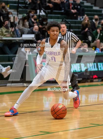 Thumbnail 2 in Garfield vs King's (Hardwood Invite 1st Round) photogallery.
