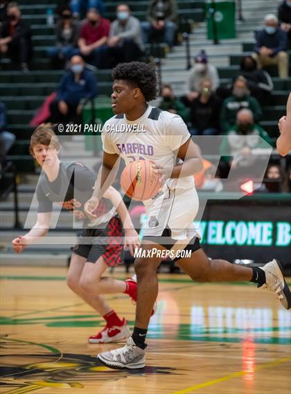 Thumbnail 2 in Garfield vs King's (Hardwood Invite 1st Round) photogallery.