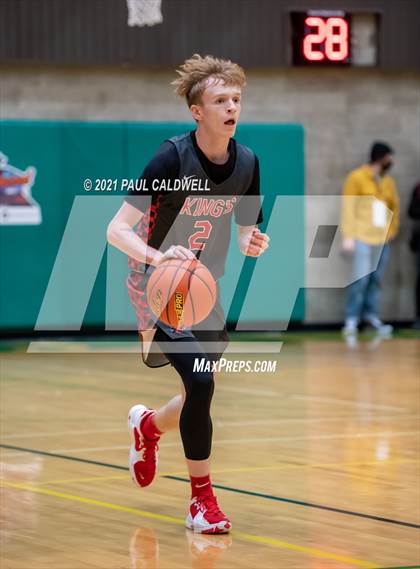 Thumbnail 3 in Garfield vs King's (Hardwood Invite 1st Round) photogallery.