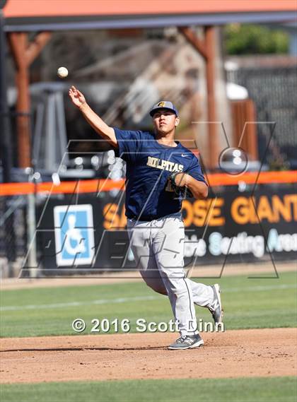 Thumbnail 1 in Milpitas vs Leigh (CIF CCS D1 Semifinal) photogallery.