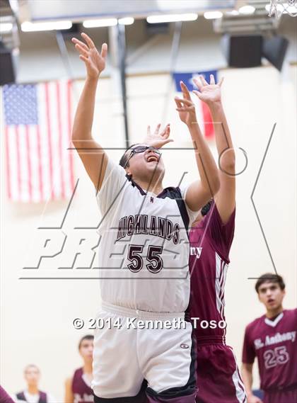 Thumbnail 3 in St. Anthony vs. Highlands (SAISD Tournament) photogallery.