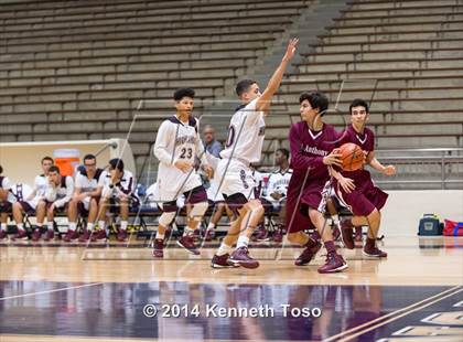 Thumbnail 2 in St. Anthony vs. Highlands (SAISD Tournament) photogallery.