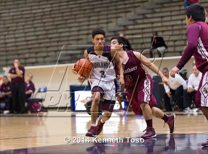 Thumbnail 1 in St. Anthony vs. Highlands (SAISD Tournament) photogallery.