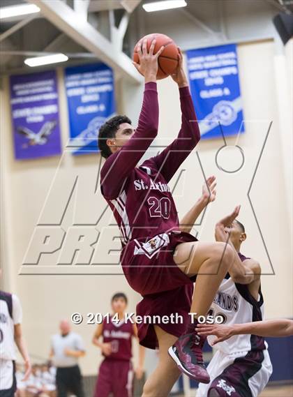 Thumbnail 2 in St. Anthony vs. Highlands (SAISD Tournament) photogallery.