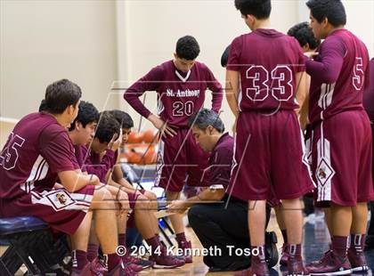 Thumbnail 1 in St. Anthony vs. Highlands (SAISD Tournament) photogallery.