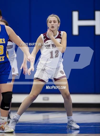 Thumbnail 2 in Macks Creek vs South Iron (Bill Rowe's Queen City Showcase) photogallery.