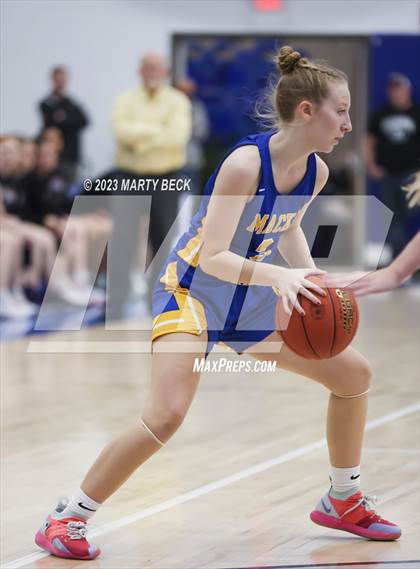 Thumbnail 3 in Macks Creek vs South Iron (Bill Rowe's Queen City Showcase) photogallery.