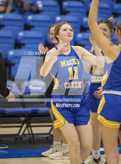 Thumbnail 3 in Macks Creek vs South Iron (Bill Rowe's Queen City Showcase) photogallery.