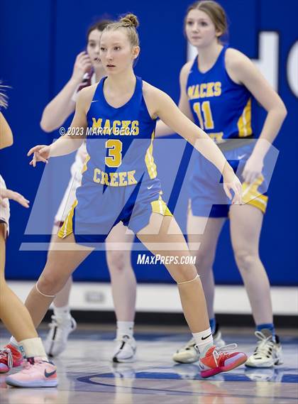 Thumbnail 3 in Macks Creek vs South Iron (Bill Rowe's Queen City Showcase) photogallery.