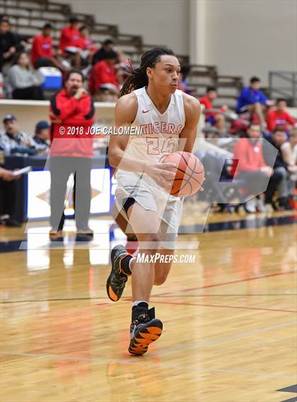 Thumbnail 2 in Antonian Prep vs Belton (SAISD Basketball Tournament) photogallery.