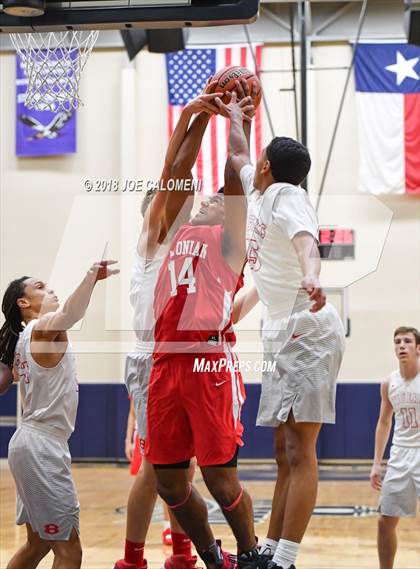 Thumbnail 3 in Antonian Prep vs Belton (SAISD Basketball Tournament) photogallery.
