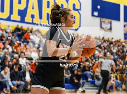 Thumbnail 1 in  Muenster vs Nocona (UIL Basketball 2A Regional Final) photogallery.