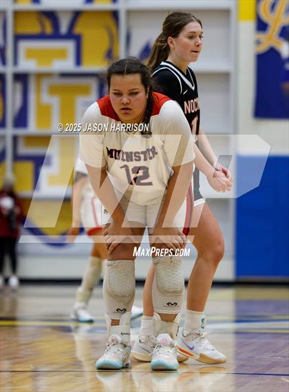 Thumbnail 3 in  Muenster vs Nocona (UIL Basketball 2A Regional Final) photogallery.