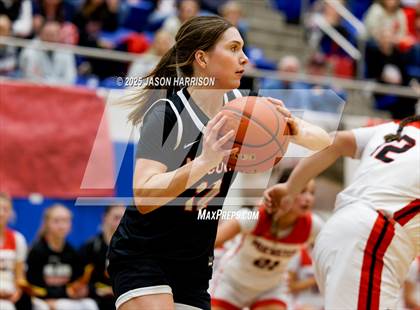 Thumbnail 2 in  Muenster vs Nocona (UIL Basketball 2A Regional Final) photogallery.
