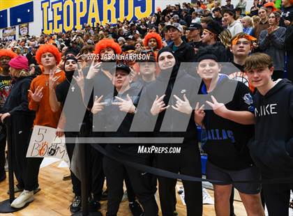 Thumbnail 2 in  Muenster vs Nocona (UIL Basketball 2A Regional Final) photogallery.