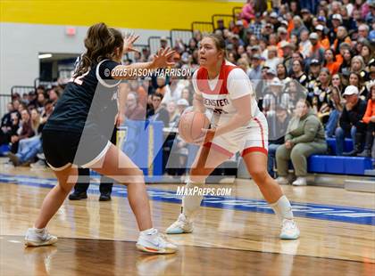 Thumbnail 1 in  Muenster vs Nocona (UIL Basketball 2A Regional Final) photogallery.
