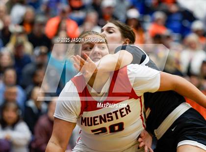 Thumbnail 1 in  Muenster vs Nocona (UIL Basketball 2A Regional Final) photogallery.