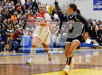 Thumbnail 3 in  Muenster vs Nocona (UIL Basketball 2A Regional Final) photogallery.